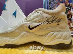 John Stockton Game Used & Signed Shoes