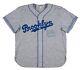 Johnny Podres Signed Game Used Brooklyn Dodgers Jersey Mlb Authenticated Holo