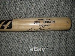 Jose Canseco Game Used Mizuno Bat Great Use Nicely Autographed