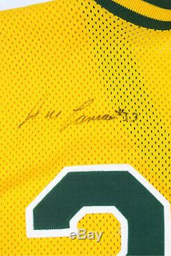 Jose Canseco MID 80's Signed Rookie Year Oakland A's Game Used Jersey Jsa Loa
