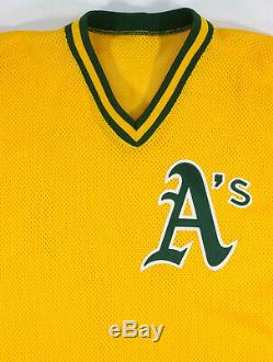 Jose Canseco MID 80's Signed Rookie Year Oakland A's Game Used Jersey Jsa Loa