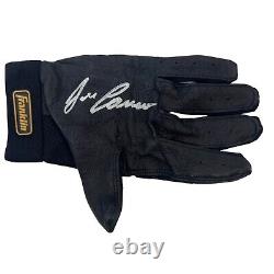 Jose Canseco Signed Game Used Franklin Batting Glove BAS Witnessed COA Sticker