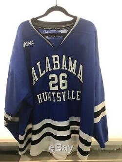 Josh Kestner Game Used And Signed #26 UAH Hockey Jersey