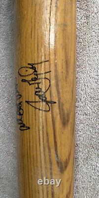 Juan Gonzalez Signed Game Used Early Years Texas Rangers Bat Rawlings Inscribed