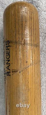 Juan Gonzalez Signed Game Used Early Years Texas Rangers Bat Rawlings Inscribed