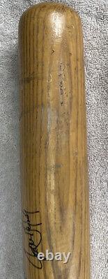 Juan Gonzalez Signed Game Used Early Years Texas Rangers Bat Rawlings Inscribed