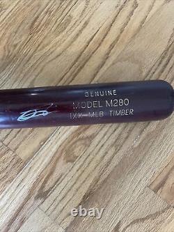 Julio Rodriguez Signed Game Used/Player Model Baseball Bat Auto JSA 114457