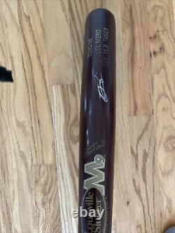 Julio Rodriguez Signed Game Used/Player Model Baseball Bat Auto JSA 114457