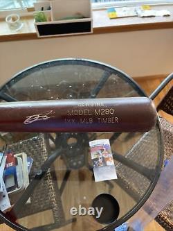 Julio Rodriguez Signed Game Used/Player Model Baseball Bat Auto JSA 114457