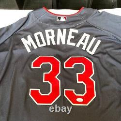 Justin Morneau Signed Game Used 2009 All Star Game Jersey JSA COA