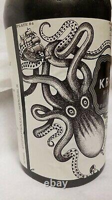 KRAKEN RUM Liquor Octopus Tentacle & Bottle Display MAN CAVE Bar GAME ROOM RARE