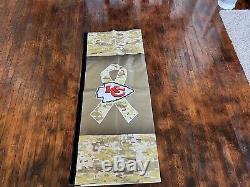 Kansas City Chiefs Game Used NFL Goal Post Wrap 2019 Signed by Harrison Butker