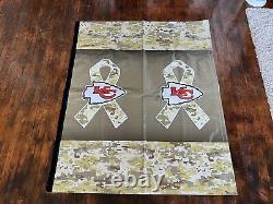 Kansas City Chiefs Game Used NFL Goal Post Wrap 2019 Signed by Harrison Butker