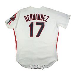 Keith Hernandez Signed Game Used Final Season Cleveland Indians Jersey 86 Mets