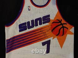 Kevin Johnson KJ Phoenix Suns Authentic Champion Game Jersey Size 48 Autographed