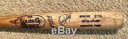 Kirby Puckett 1993 LVS Game Used Signed Bat Minnesota Twins Auto PSAGU10