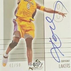Kobe Bryant AUTO SP Game Used Special Significance #KB Graded BGS 8 NM-MT 41/50