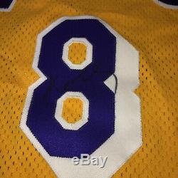 Kobe Bryant Game Used Worn 1996-97 Home Lakers Signed Team Issued Jersey
