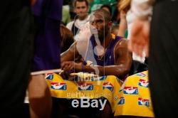 Kobe Bryant Los Angeles Lakers 2008 NBA Playoffs Game Used Signed Towel MVP