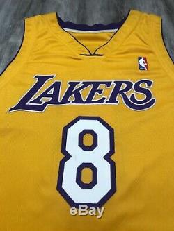 Kobe Bryant Nike 2000/01 Lakers Game Used Worn Jersey Signed Auto Pe 50+4 USA