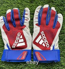 Kris Bryant Chicago Cubs Game Used Batting Gloves Auto Excellent Use Signed LOA