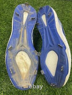 Kris Bryant Chicago Cubs Game Used Cleats 2019 Excellent Use Signed LOA MLB Auth