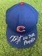 Kris Bryant Chicago Cubs Game Used Hat 2018 Postseason Signed Mlb Auth