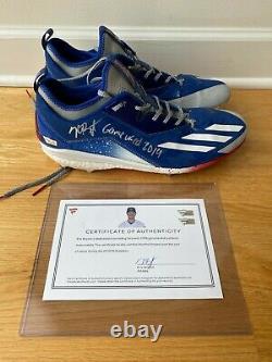 Kris Bryant Chicago Cubs Signed and Game Used GU Cleats w Fanatics COA
