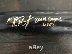 Kris Bryant Game Used Axe Bat Chicago Cubs Signed & inscribed