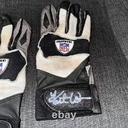 Kurt Warner Game Worn Used Signed Autographed Gloves Arizona Cardinals