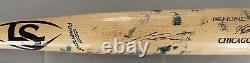 Kyle Schwarber Beckett Authenticated Signed Louisville Slugger Game Used Bat