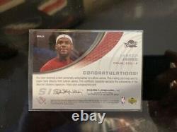LEBRON JAMES 2005/06 SP Game Used Significance On-Card Auto Autograph 36 /100