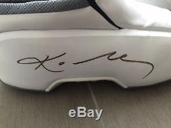 Lakers 2002 Game Used Worn Signed Kobe Bryant PE Adidas Promo Sample Shoes