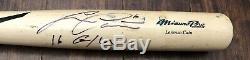 Lorenzo Cain GAME USED 2016 UNCRACKED BAT autograph SIGNED Royals Brewers