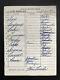 Los Angeles Dodgers Game Used Batting Order Lineup Card 1982 Signed By Lasorda