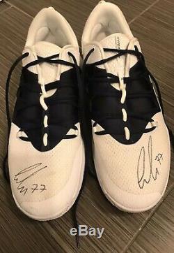 Luka Doncic Game worn Game Used shoes signed Autographed JSA LOA MFFL 1/1