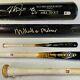 Mike Trout 18 G/u Game Used Signed Bat Millville Meteor Mlb Authenticated 1/1