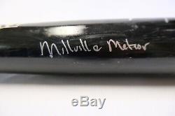 MIKE TROUT 2016 2017 2018 2019 SIGNED & Inscribed Game Used Bats 4x MLB AA COA