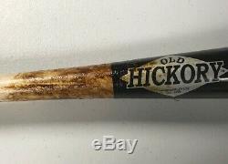 MIKE TROUT Signed Game Used 2018 Old Hickory Baseball Bat Anderson Authentic