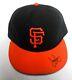 Mlb Holo Javier Lopez Game Used Baseball Cap Hat Sf Giants Signed Autographed