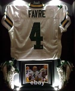MNF OT WIN Brett Favre Game Worn Used Signed Packers NFL Football Jersey BF LOA