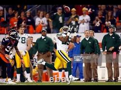 MNF OT WIN Brett Favre Game Worn Used Signed Packers NFL Football Jersey BF LOA