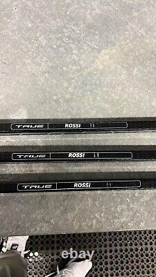 Marco Rossi Game used hand signed stick Minnesota Wild