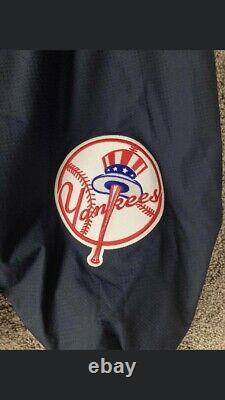 Mariano Rivera Signed Game Used Baseball Bullpen Jacket Inscription 42 HOF