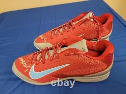 Matt Holliday Dual Autographed Signed Game Issued Nike Cleats Shoes FanCave