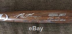 Max Muncy Dodgers Game Used And Autographed Bat