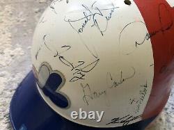 Mel Rojas Game Used Batting Helmet Montreal Expos 1991 Signed Inc. Gary Carter