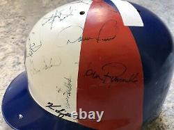 Mel Rojas Game Used Batting Helmet Montreal Expos 1991 Signed Inc. Gary Carter