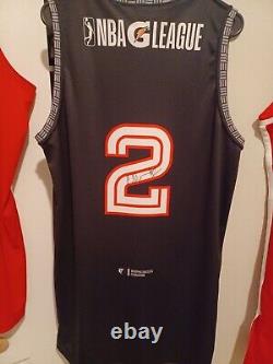 Memphis Hustle Charles Matthews Game Used Game Worn Autographed Jersey Size L