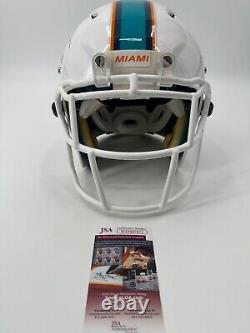 Miami Dolphins Devante Parker Signed Game Used Authentic Helmet Jsa Witness Coa